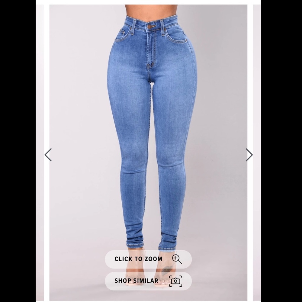 Fit High Waisted Jean